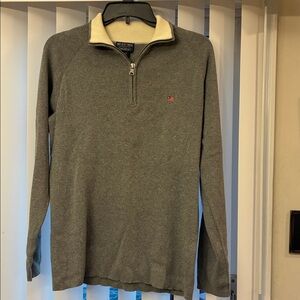 Polo by Ralph Lauren Gray Zip-Up Sweater